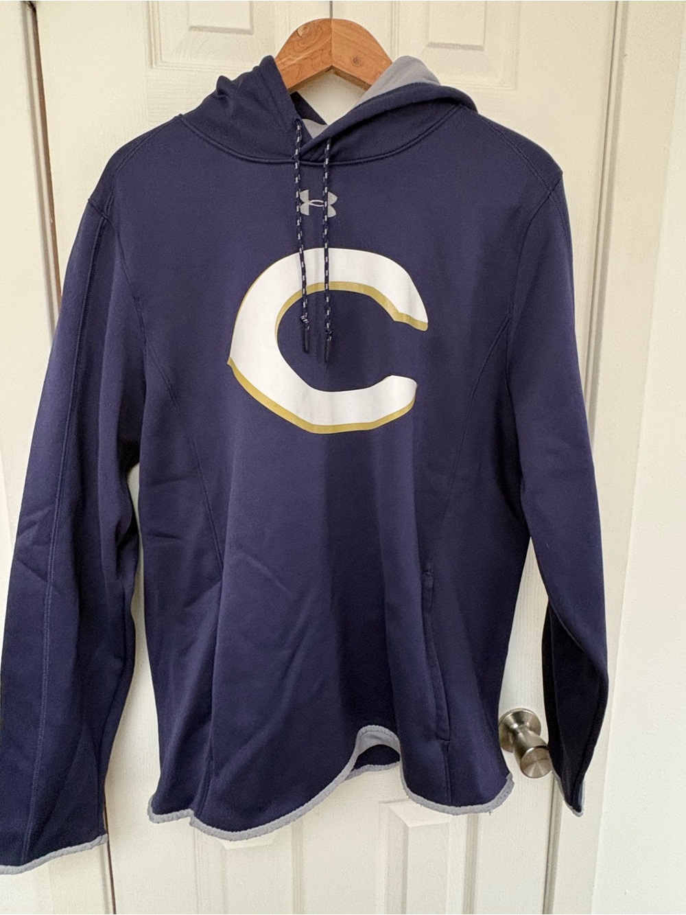Under Armour Light Gray and Navy ColdGear Jacket